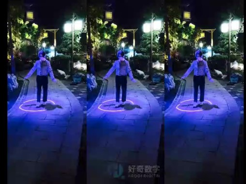  Interactive laser projection