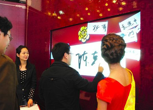  Application scenarios of electronic signature message, electronic message board, electronic signature photo message in temporary exhibitions, roadshows and other activities