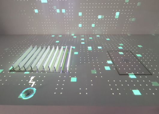 Interactive projection of exhibition hall desktop - curious digital technology
