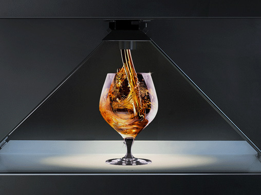  Holographic cabinet