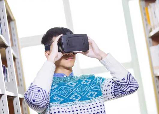  Application of vr virtual reality interaction technology in library