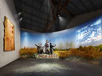  Multimedia exhibition hall of Pizhou Zhiqing Former Residence Memorial Hall
