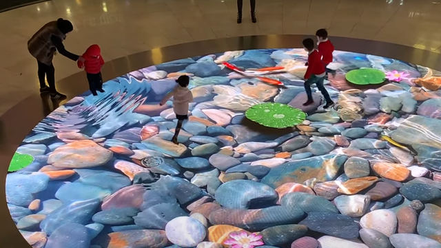  Ground projection interactive system - Suzhou Qiuqi Digital Technology Co., Ltd