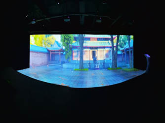  Folding screen projection - curious digital technology