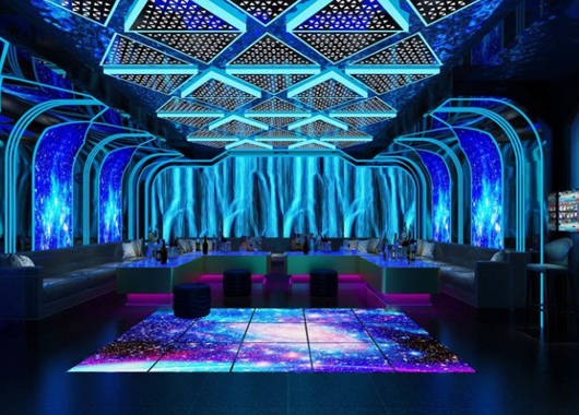  Interactive projection of bar and KTV desktop - curious digital technology