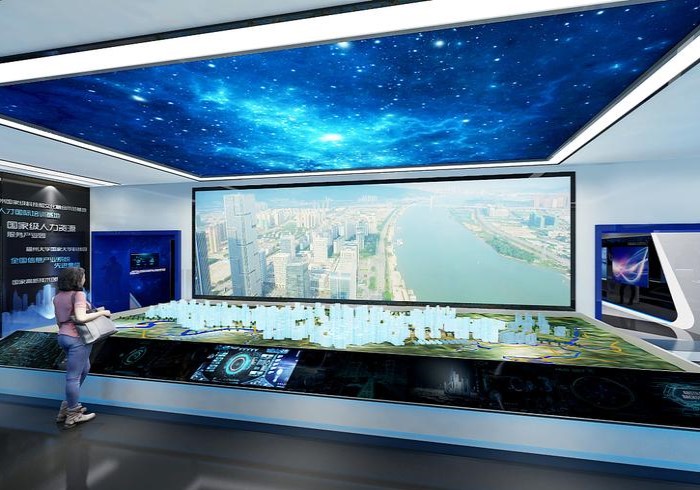  Exhibition hall multimedia - digital sand table - Suzhou Curiosity Digital Technology Co., Ltd