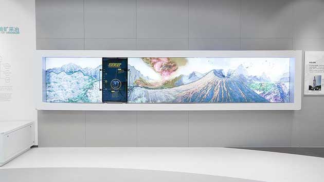  Interactive slide screen, slide TV, mobile slide screen, slide electronic window, slide perspective navigation machine