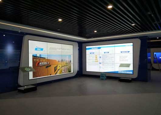  Application scenario of LCD splicing screen - exhibition hall