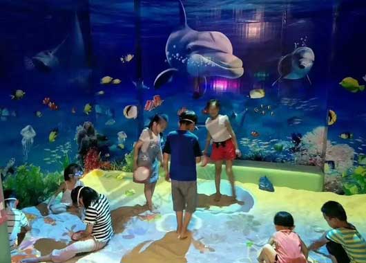  Application scenarios of interactive sand pool, interactive sand table, magic sand table and interactive projection sand table in children's playground
