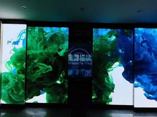  LED sliding screen for door opening and closing - Suzhou Qiuqi Digital Technology Co., Ltd