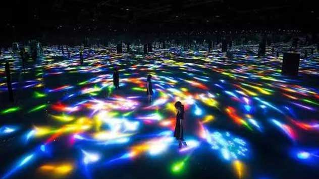  Ground interactive projection - curious digital technology