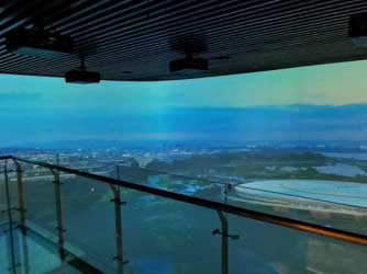  Bowl screen projection - curious digital technology