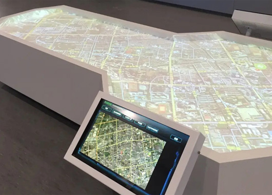  Application scenario of digital sand table in transportation