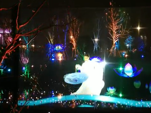  Night Tour Garden Households Multimedia Outer Screen Projection