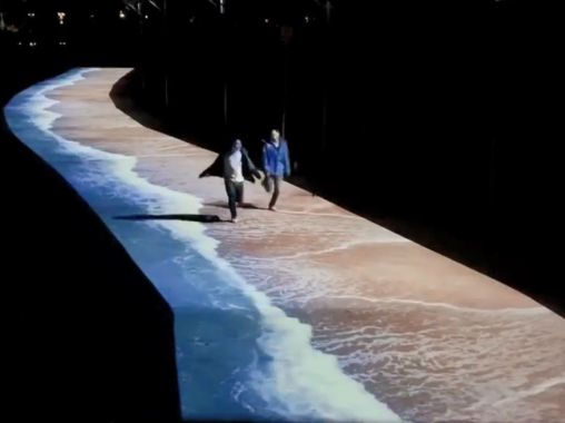  Ground projection interaction - Suzhou Curious Digital Technology