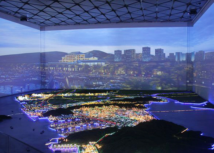  Multimedia in the exhibition hall of the city planning hall - curious digital technology