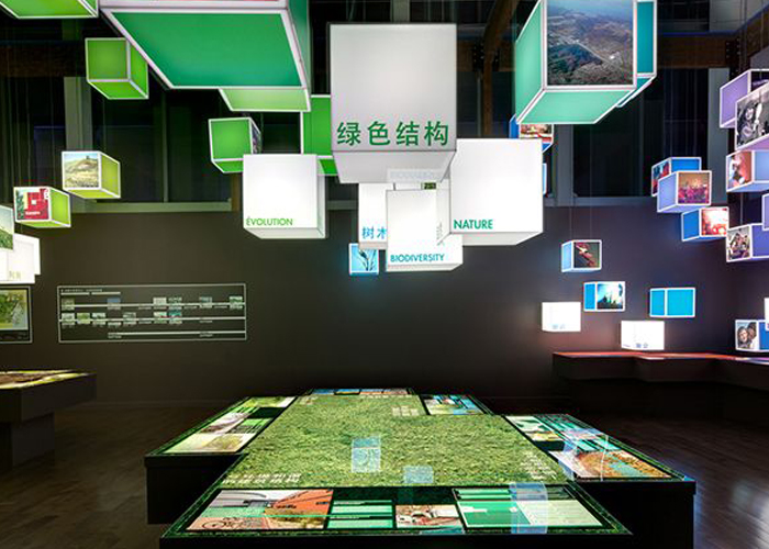  Multimedia in theme exhibition hall - curious digital technology