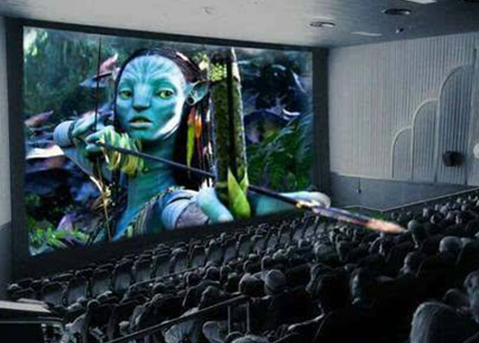  Application scenarios of naked eye 3D technology in film and television field and cinema