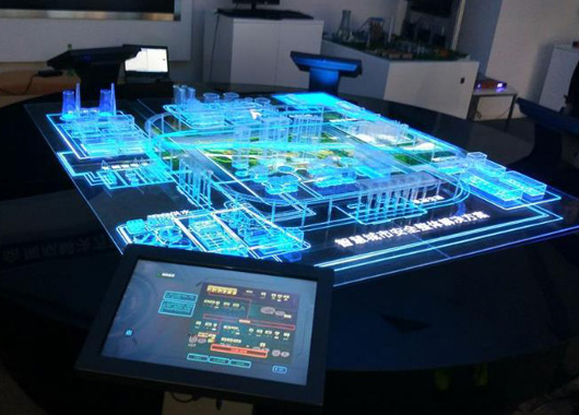  Application scenario of digital sand table in hydropower project