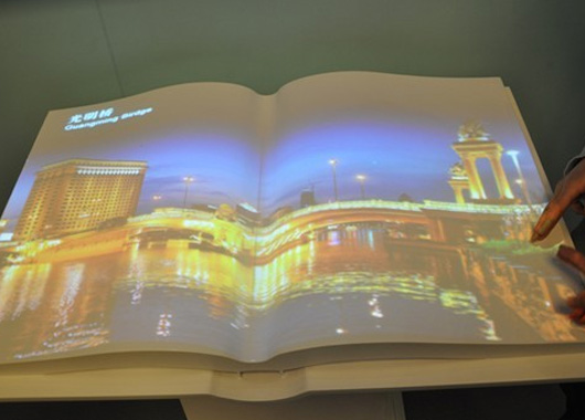  The application scenarios of electronic book flipping, aerial book flipping, inductive book flipping, interactive book flipping, and virtual book flipping in commercial places such as auto officials and wedding photo studios