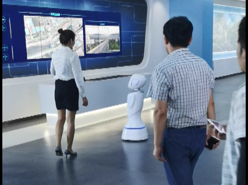  Guided robot - intelligent explanation robot - welcome reception - Suzhou Curious Digital Technology