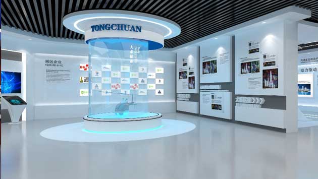  Multimedia interaction in enterprise exhibition hall - curious digital technology