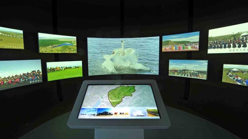  Multi screen linkage - Suzhou Curious Digital Technology