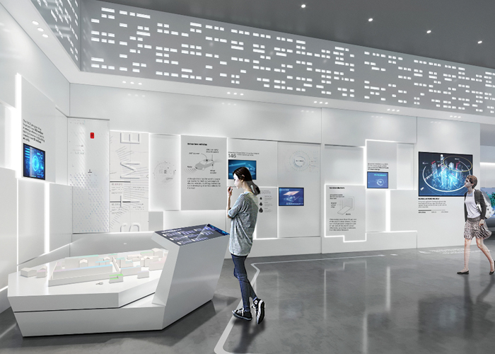  Multimedia of enterprise exhibition hall - Suzhou Curious Digital Technology