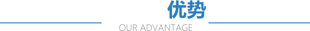  Our advantages